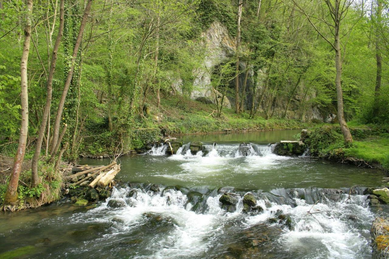 Maison Et Velos A Godinne Dans La Vallee De La Meuse Bagian luar foto